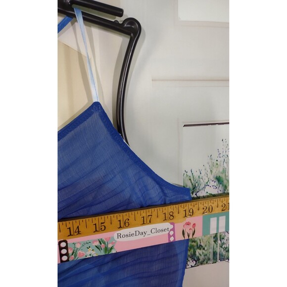 NWT Express Size Xl Maxi Dress Wedding Guest Beachy Boho Waves Marble Print - Picture 9 of 12